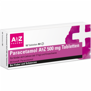 PARACETAMOL AbZ 500 mg Tabletten