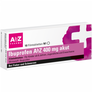 IBUPROFEN AbZ 400 mg akut Filmtabletten