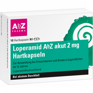 LOPERAMID AbZ akut 2 mg Hartkapseln